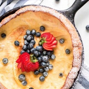 Dutch Baby Pancake {Ready in 30 Minutes!} | Lil' Luna