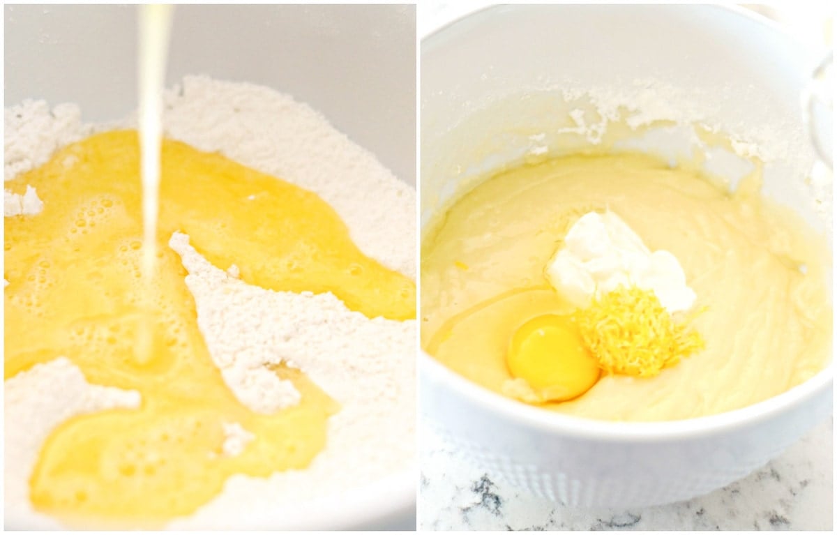 How to Make Mini Lemon Drop cakes