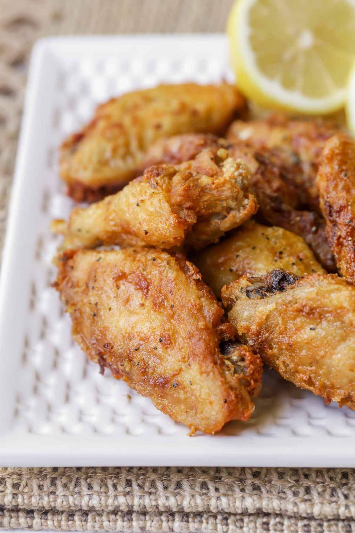 Lemon Pepper Wings {Simple + Delicious} | Lil' Luna