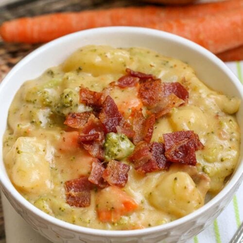 Potato broccoli cheese soup crock pot