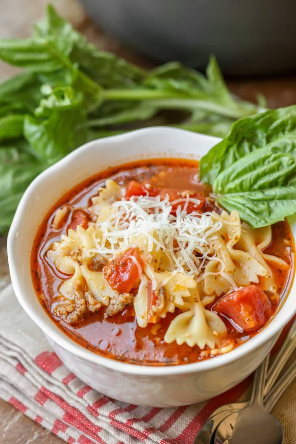 Easy Lasagna Soup Recipe | Lil' Luna