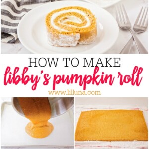 How to prepare a pumpkin log roll