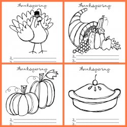 FREE Thanksgiving Coloring Pages | Lil' Luna