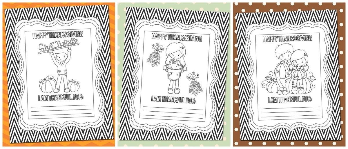 free thanksgiving coloring pages  lil' luna