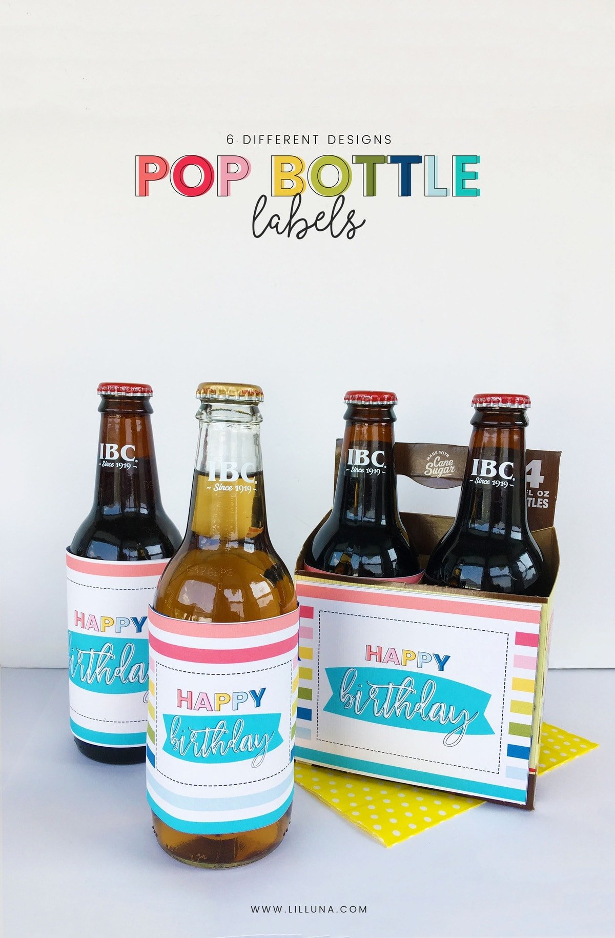 Pop Bottle Labels