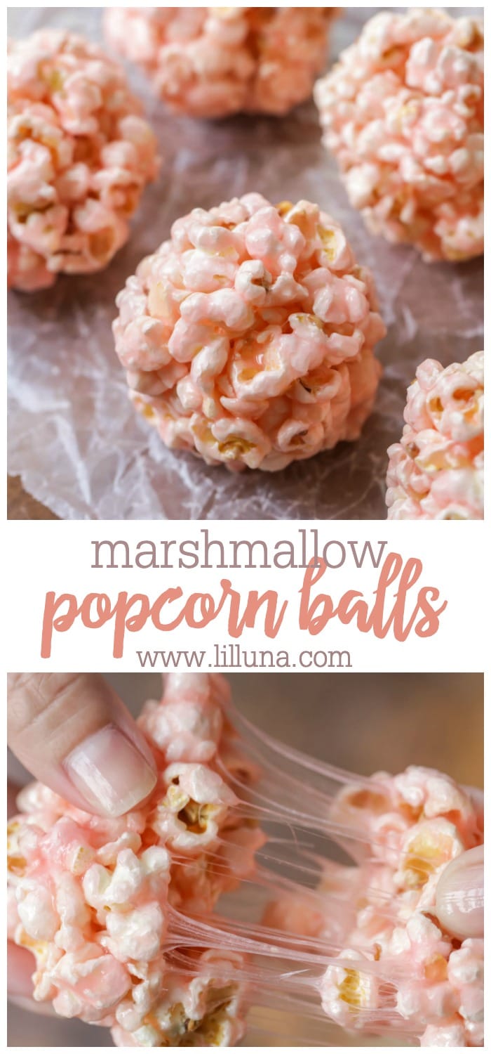 Quick Easy Popcorn Balls { Video} Lil Luna