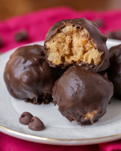 Peanut Butter Balls with Rice Krispies | Lil' Luna