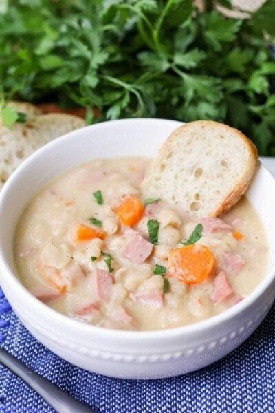 Easy Ham and Bean Soup Recipe | Lil' Luna