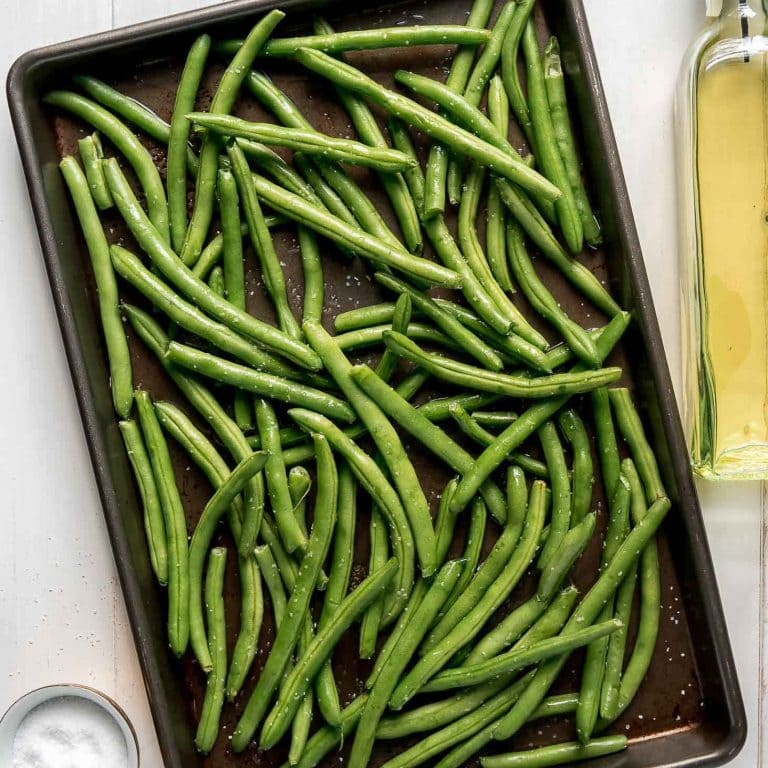 Easy Roasted Green Beans Recipe {Quick + Healthy} Lil' Luna
