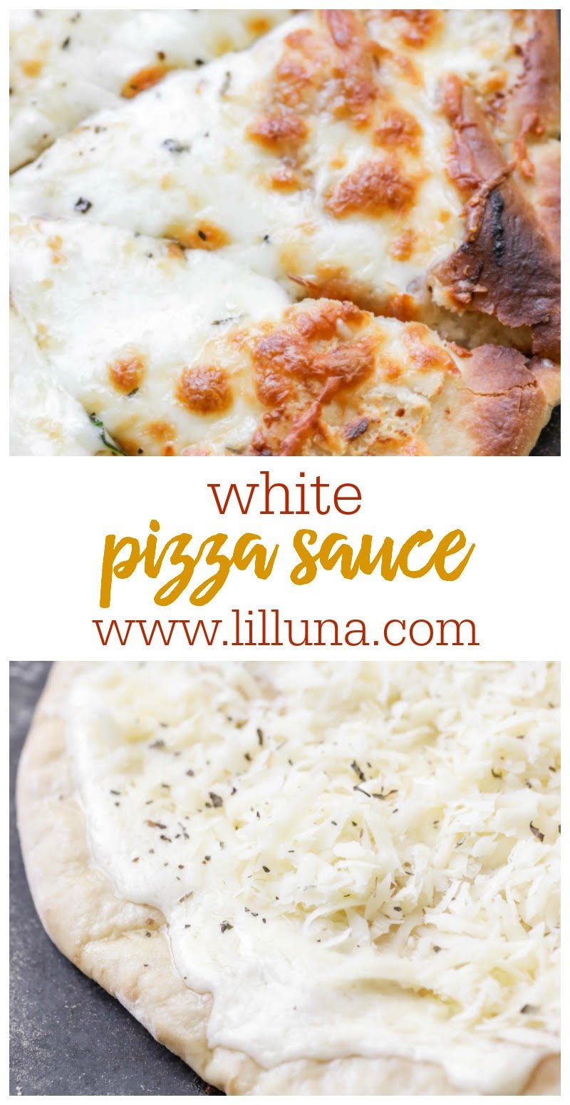 BEST White Pizza Sauce Recipe | Lil' Luna