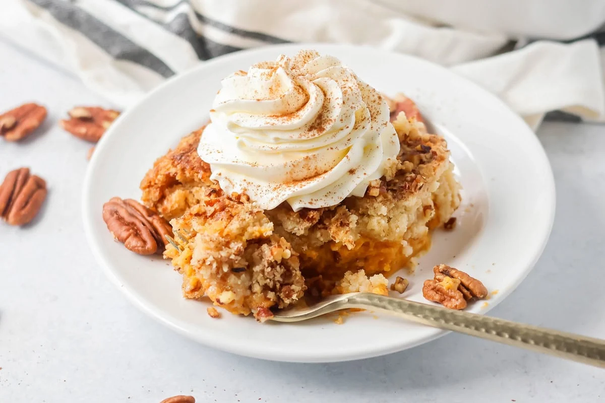 Pumpkin Dump Cake Recipe