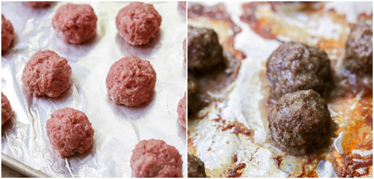 How to Make Swedish Meatballs in the oven