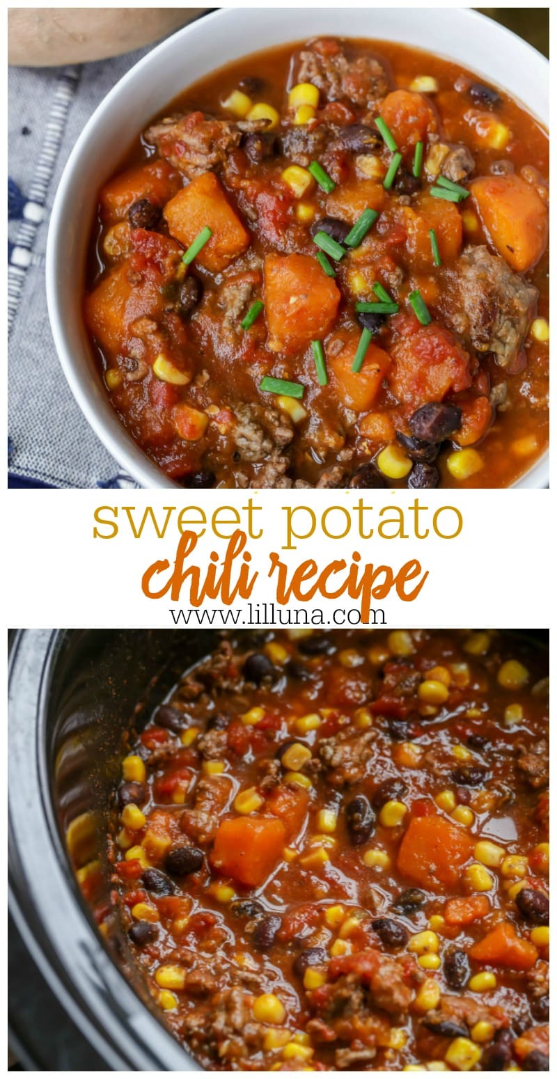 Sweet Potato Chili Recipe Sweet & Savory! Lil' Luna