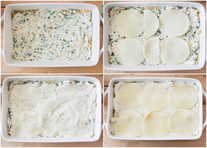 Homemade Chicken Lasagna {with Homemade White Sauce} | Lil' Luna