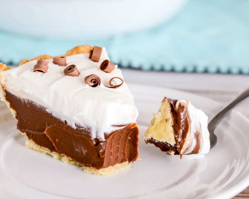 EASY Chocolate Cream Pie Recipe {+VIDEO} Lil' Luna