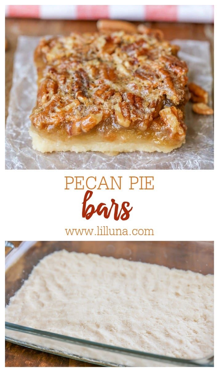 Easy Pecan Pie Bars Perfect For The Holidays Lil Luna