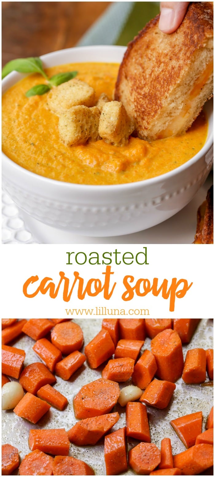 Roasted Carrot Soup Recipe | Lil' Luna