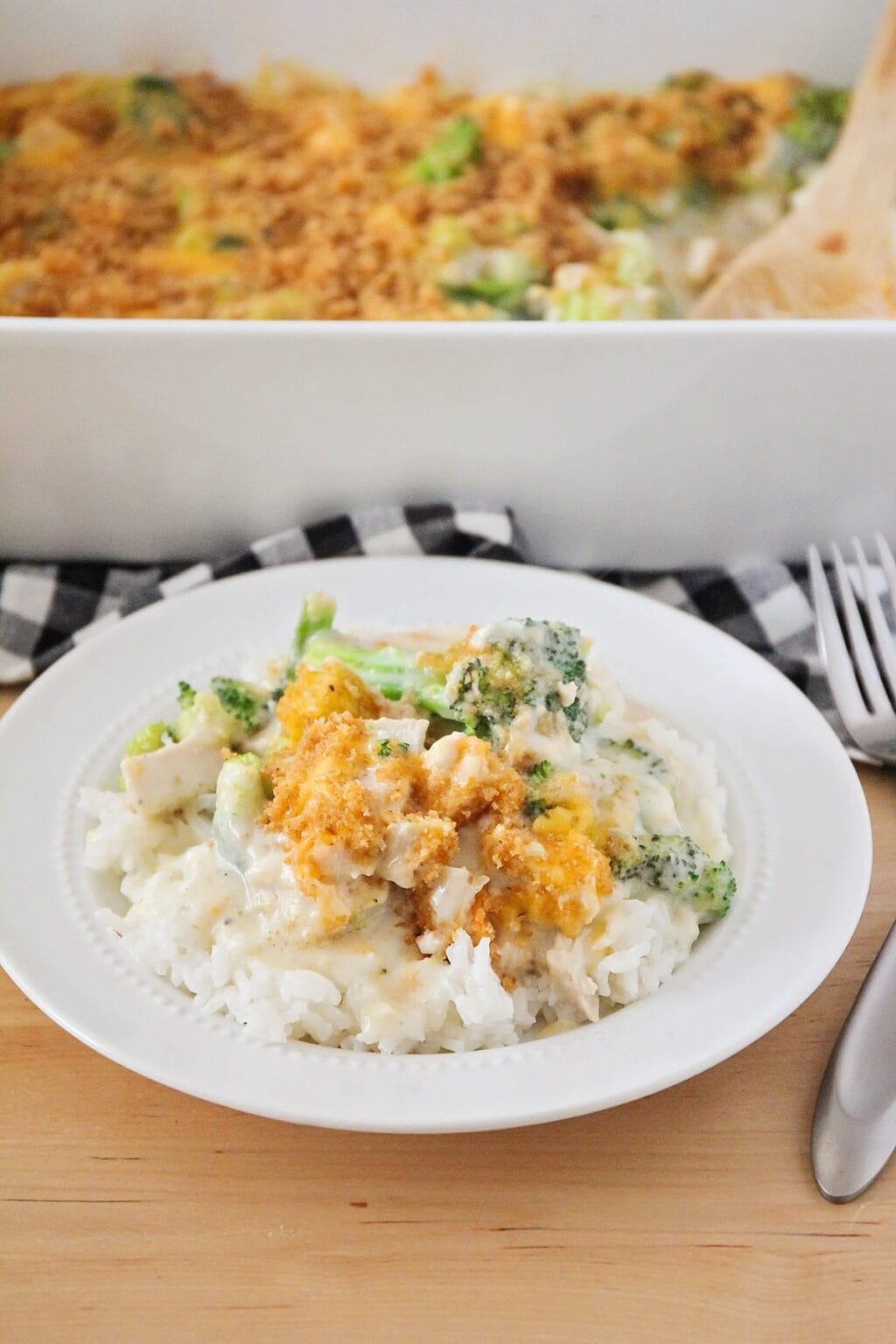 Chicken Divan {with Creamy Homemade Sauce!} | Lil' Luna