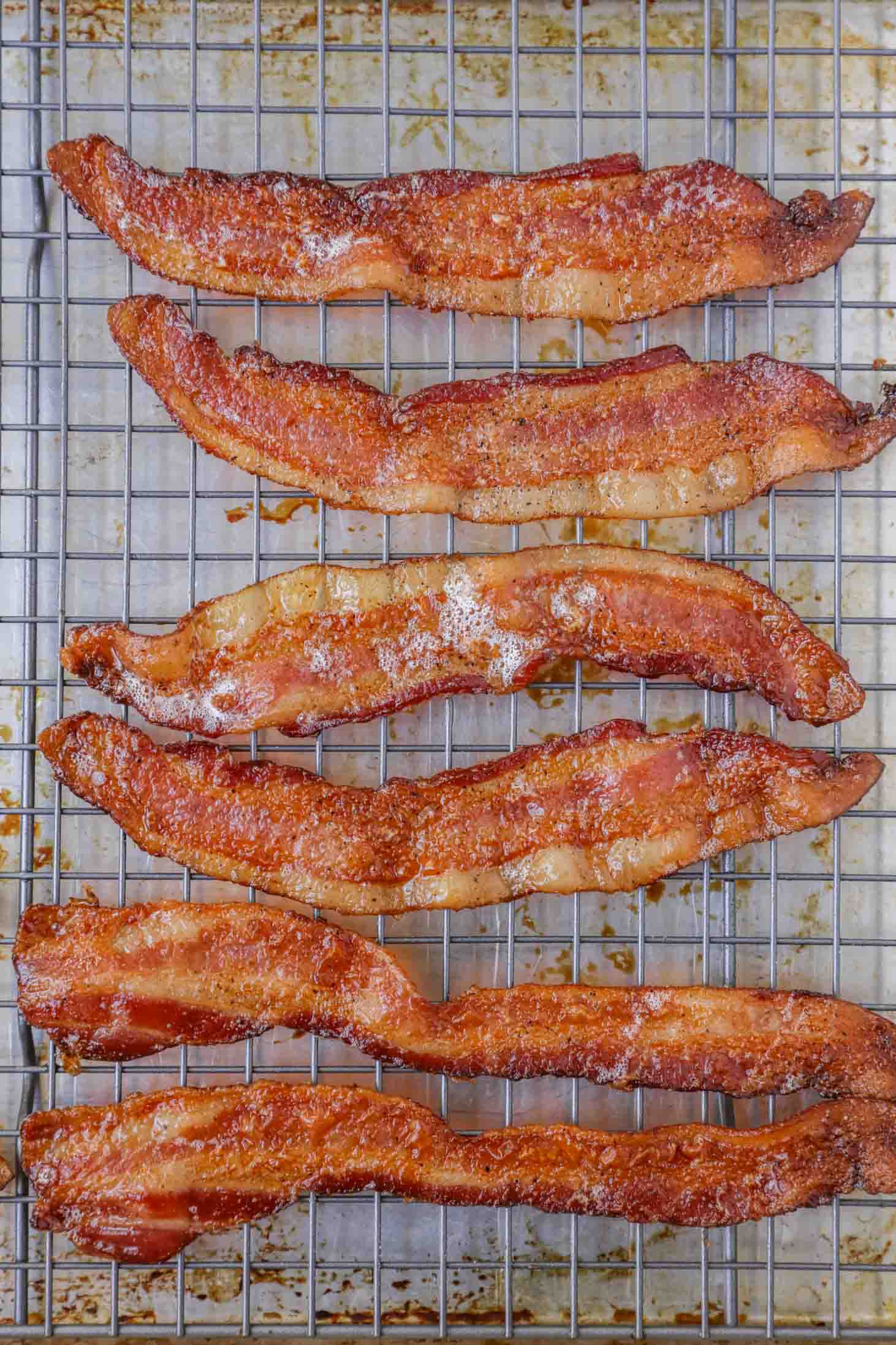 Oven Baked Bacon on a sheet pan