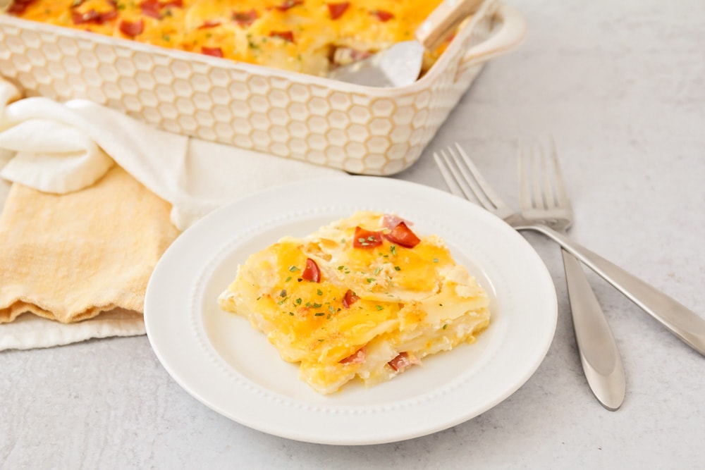 Scalloped Potatoes and Ham –