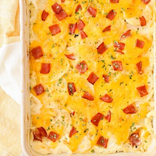 Scalloped Potatoes and Ham Recipe | Lil' Luna