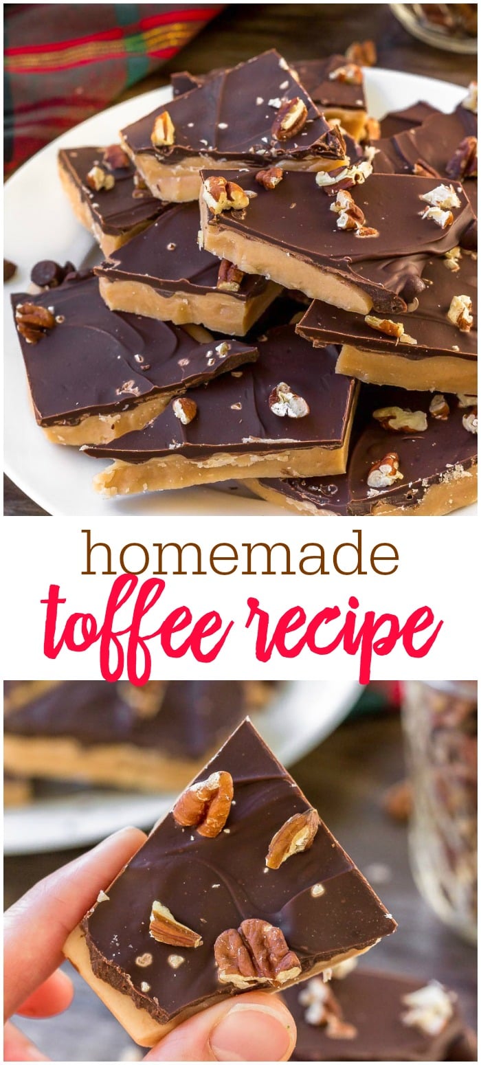 Homemade Toffee Recipe + 5 TIPS for Making it Perfect! | Lil' Luna