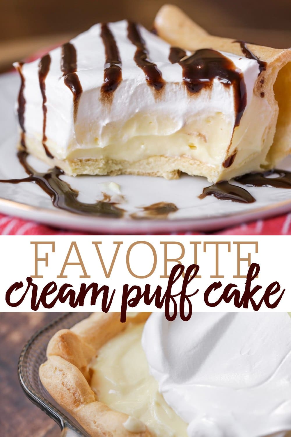 Cream Puff Cake Recipe (+VIDEO) | Lil' Luna