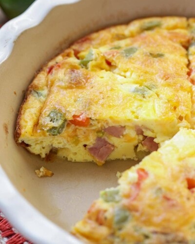 Baked Denver Omelet {quick, Easy + Delish} 