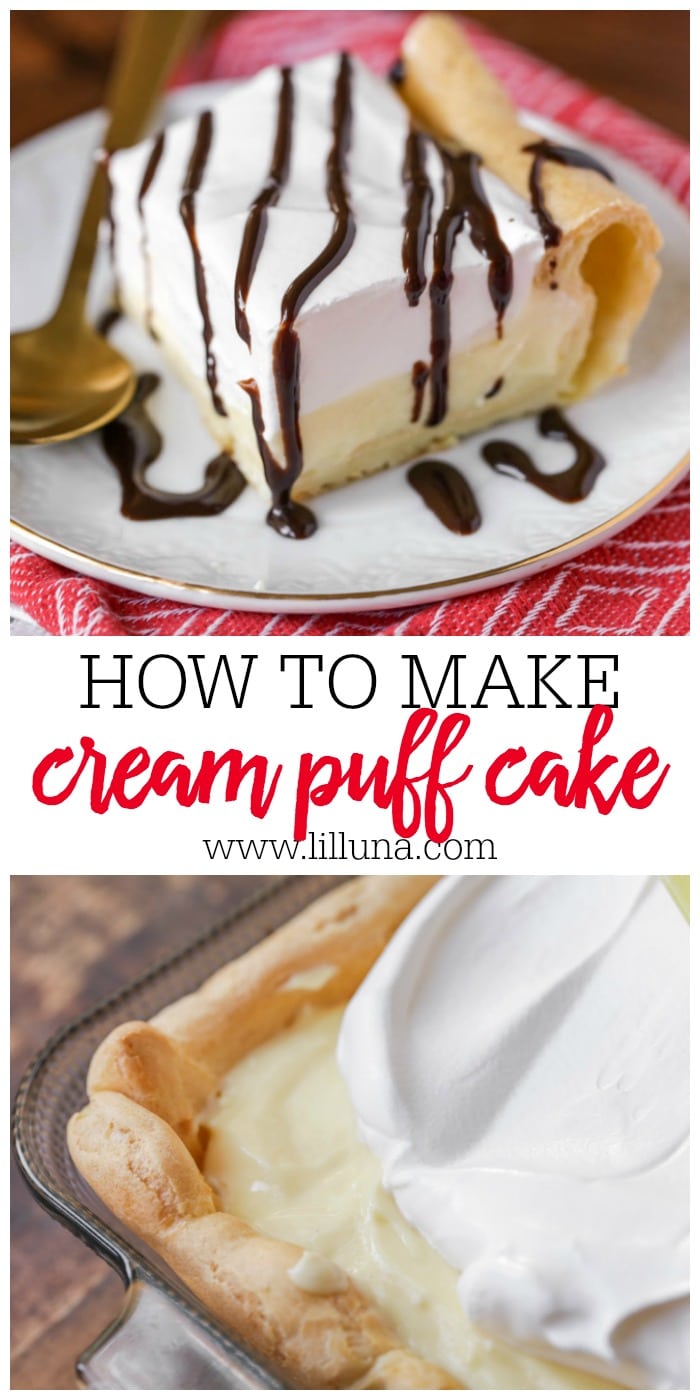 Cream Puff Cake Recipe (+VIDEO) Lil' Luna