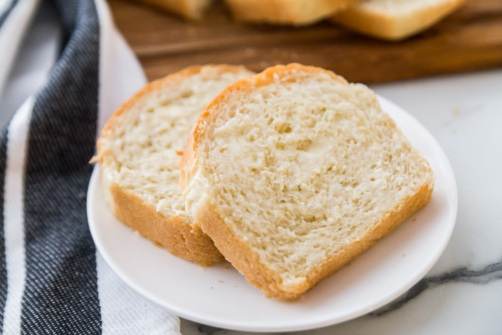 How to store + freeze homemade bread.