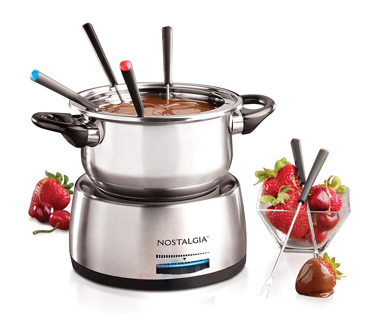 Electric fondue kit from Amazon.