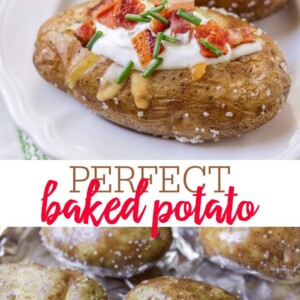 Perfect Baked Potato Recipe (+VIDEO) | Lil' Luna