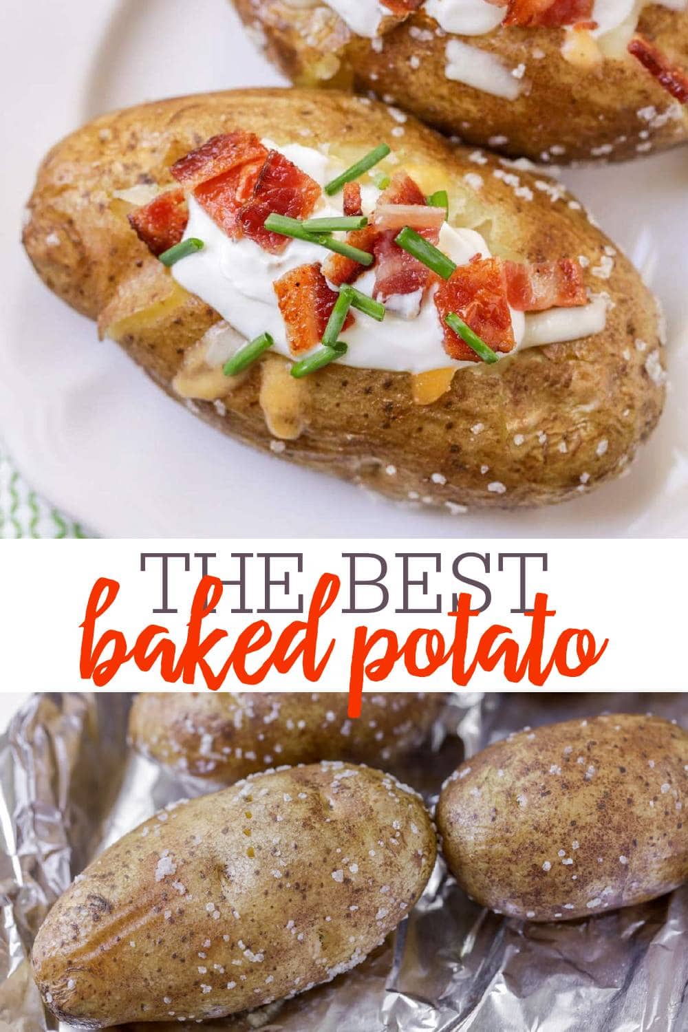 Perfect Baked Potato Recipe (+VIDEO) | Lil' Luna