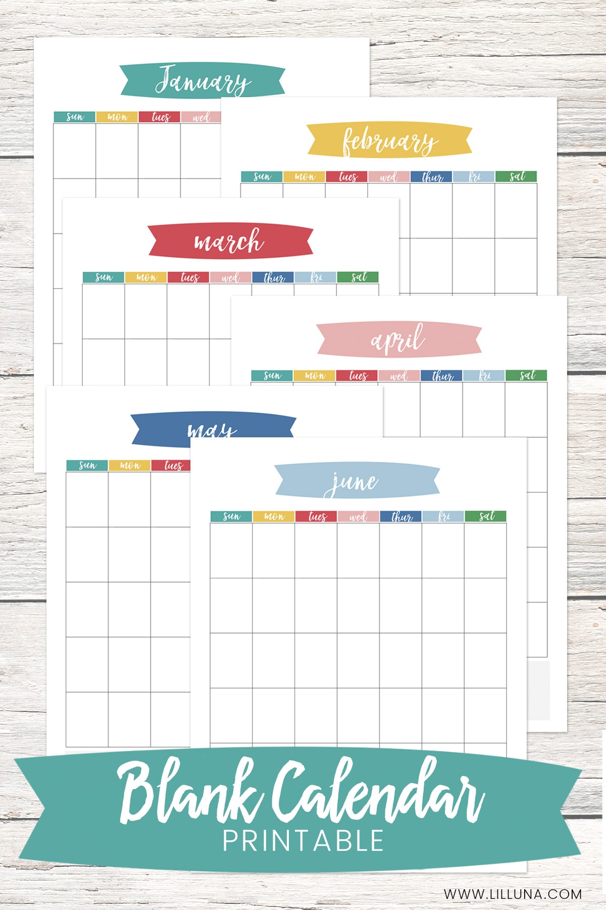 free 2019 calendar printable blank calendar lil luna