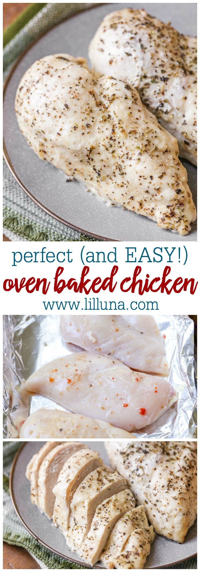 Oven Baked Chicken Halves - Design Corral
