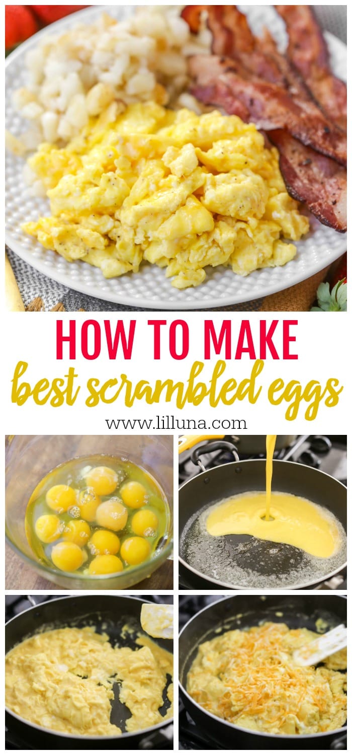 Scrambled Eggs How to Tips, Tricks + VIDEO | Lil' Luna