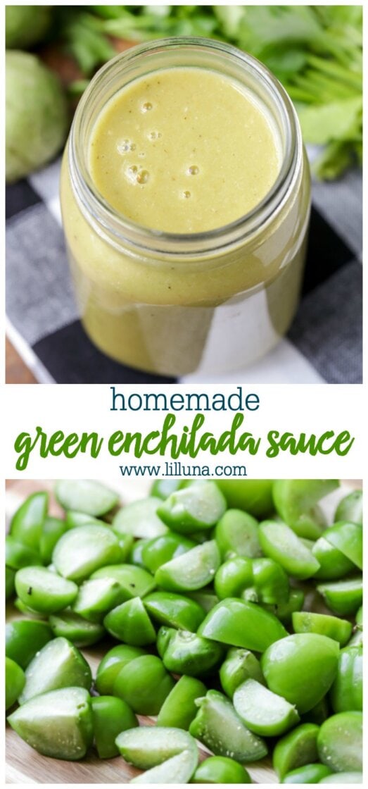 Green Enchilada Sauce {Homemade + Delish} Lil' Luna