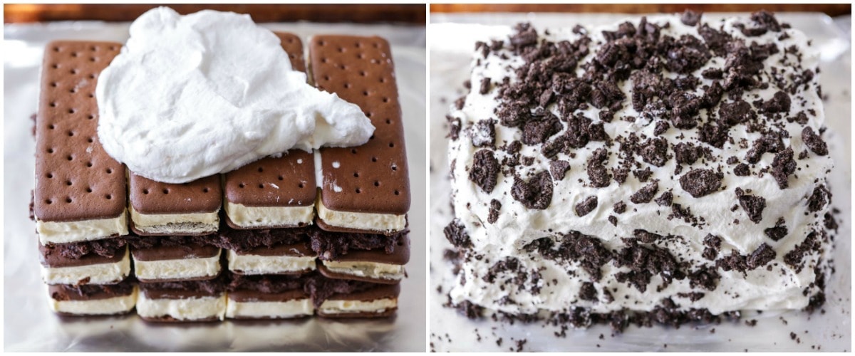 Ice Cream Sandwich Cake Only 10 Minutes To Prep Lil Luna