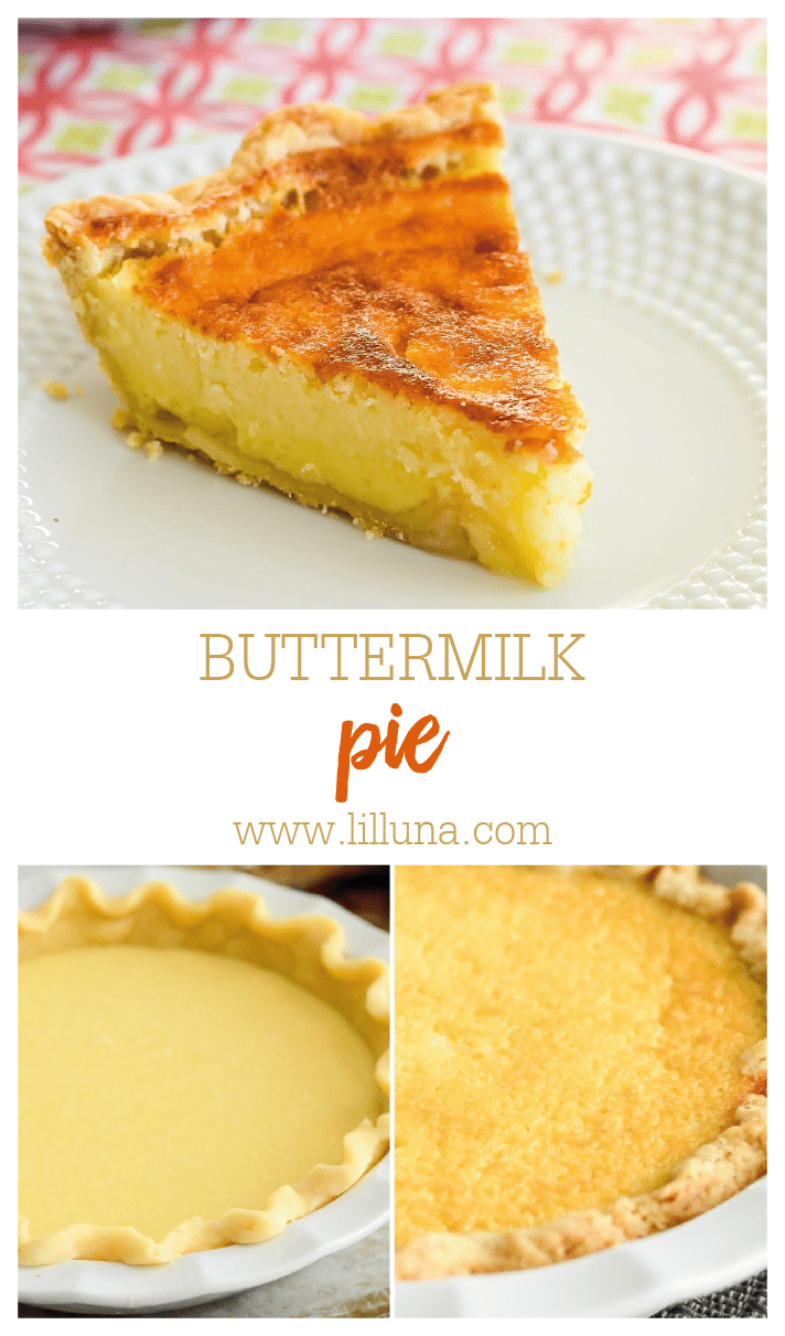 Buttermilk Pie {Easy + Delish OldFashioned Pie} Lil' Luna