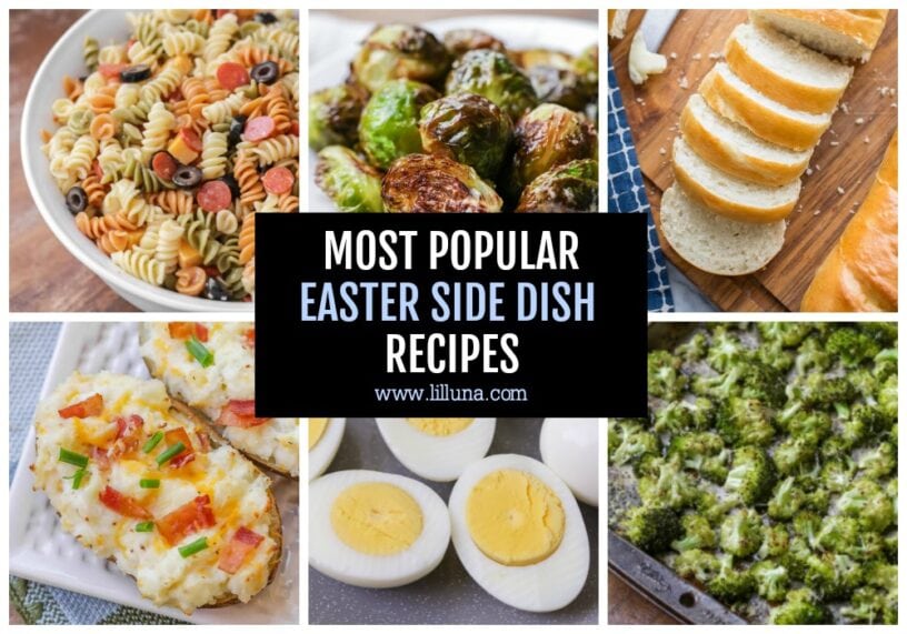 90+ Easter Side Dishes - Vegetables, Salads + MORE | Lil' Luna