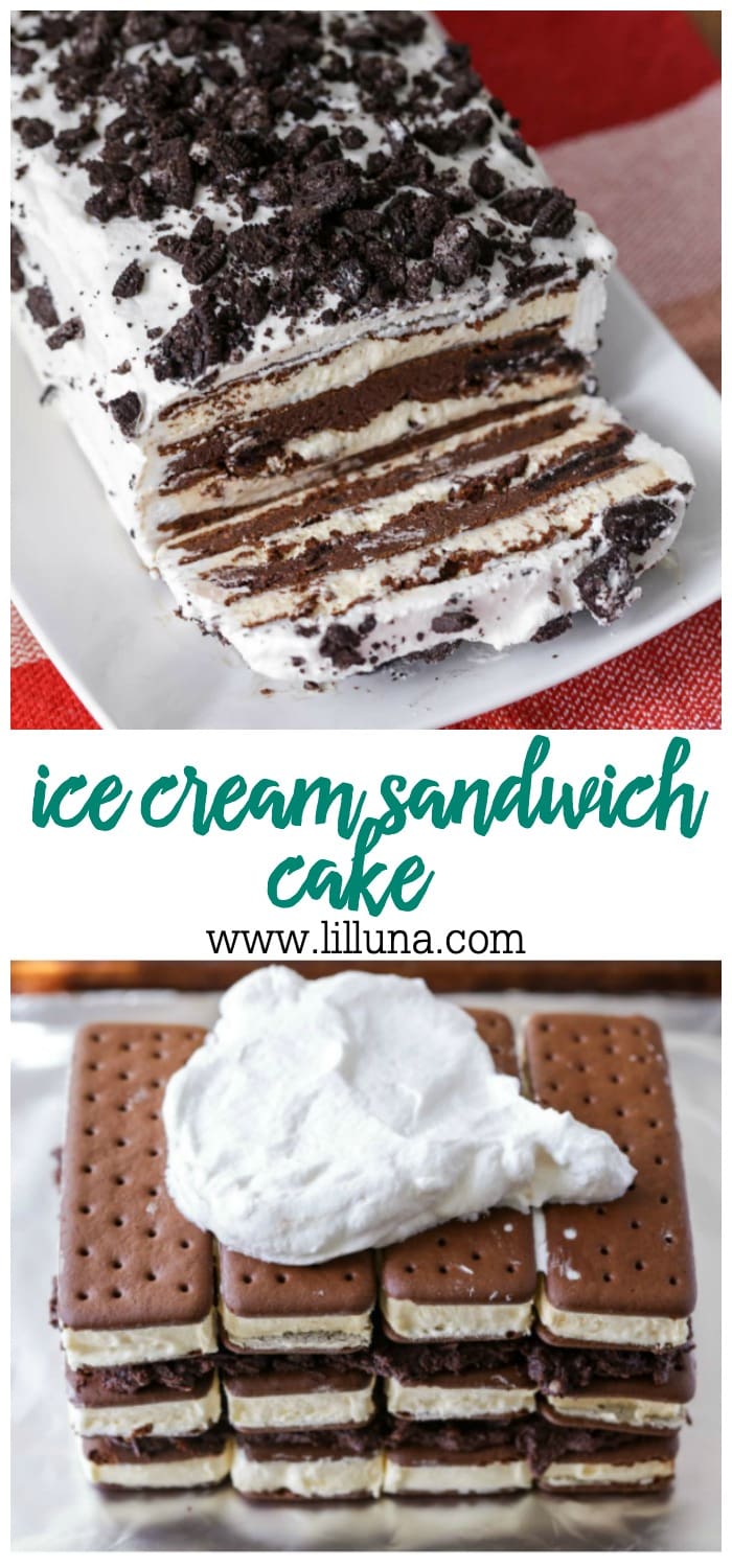 Ice Cream Sandwich Cake - Lil' Luna