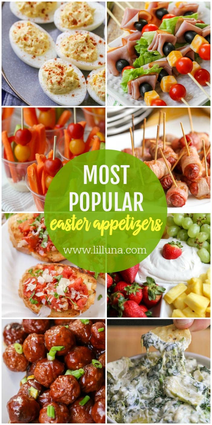 25+ Easter Appetizers Classic, Easy, Healthy + MORE! Lil' Luna