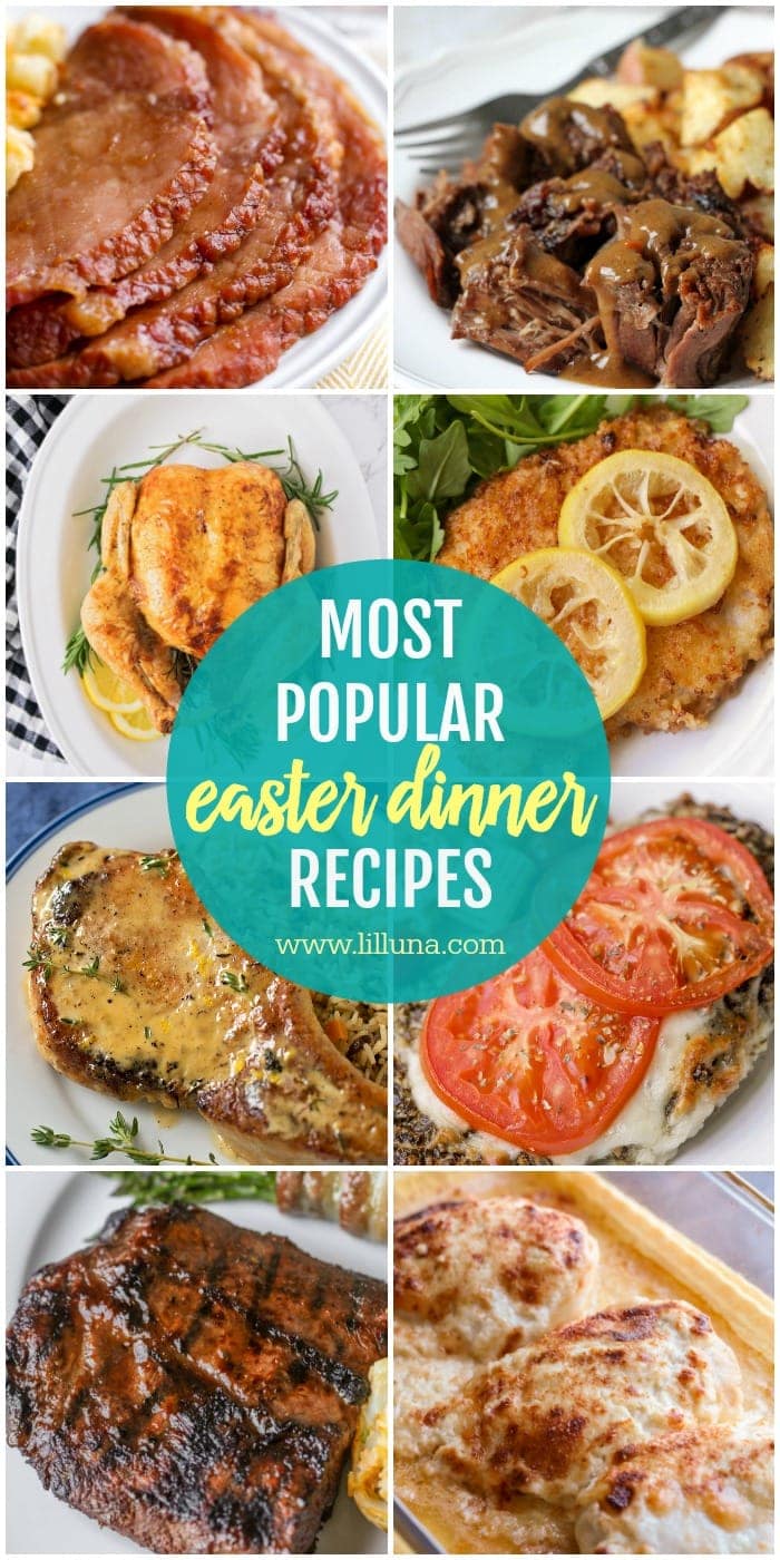 40+ Easter Dinner Ideas + TIPS | Lil' Luna