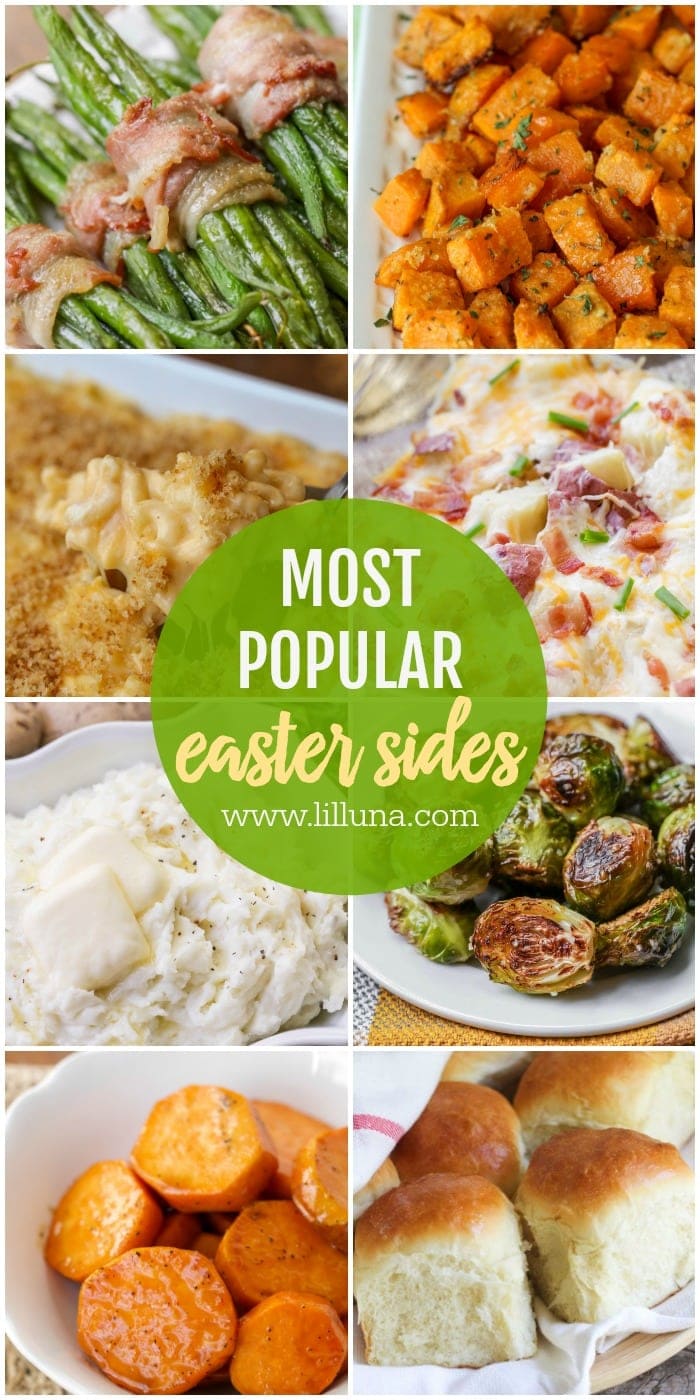 50+ Easter Side Dishes - Vegetables, Salads + MORE | Lil' Luna