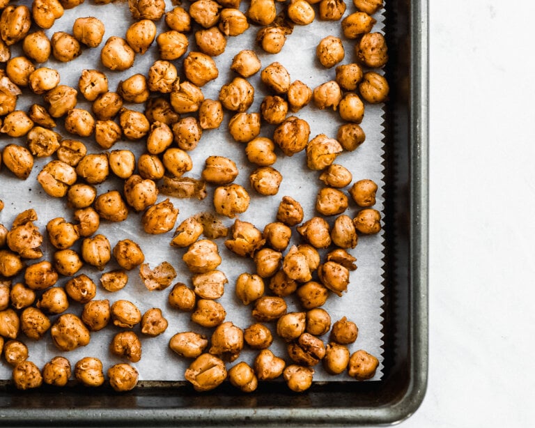 Roasted Chickpeas {Oven Baked Perfection} Lil' Luna