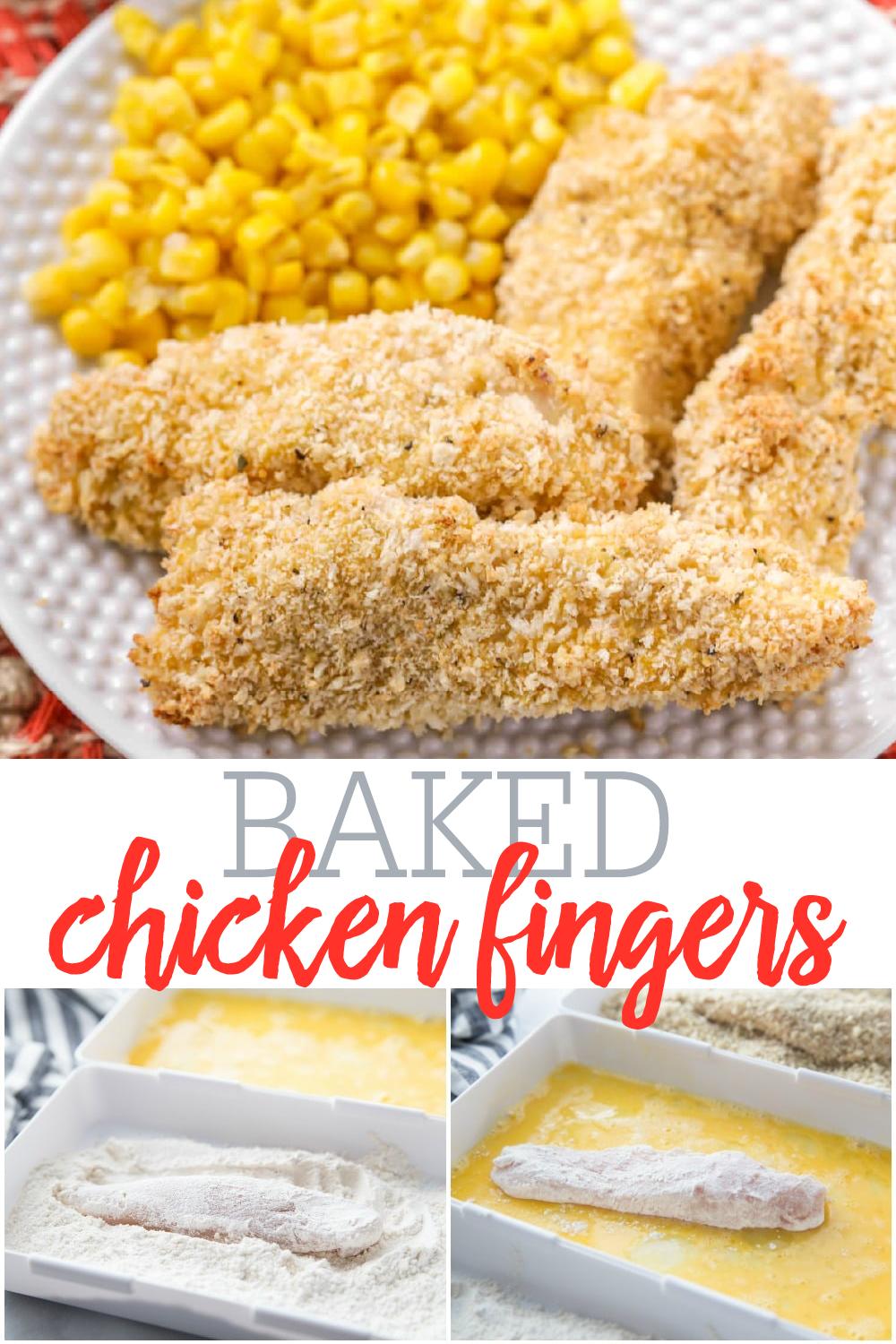 FamilyFavorite Baked Chicken Fingers (+VIDEO) Lil' Luna