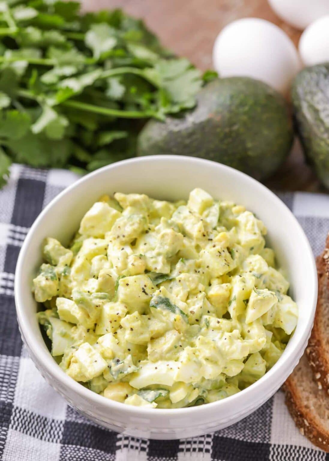 Quick + Easy Avocado Egg Salad Lil' Luna