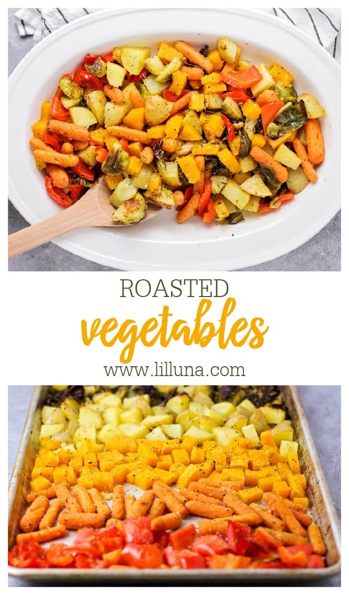 Oven Roasted Vegetables {10 Minutes Of Prep } Lil Luna