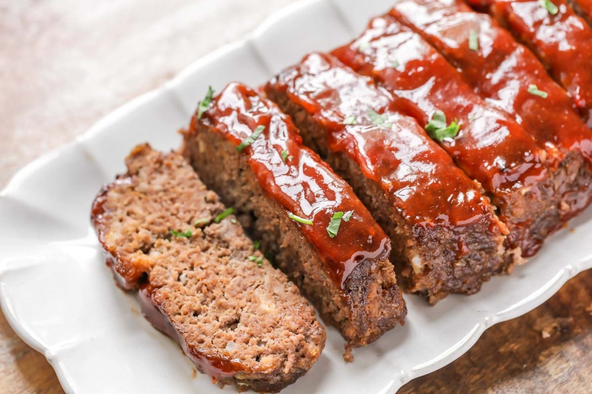 EASY Homemade Meatloaf Recipe {Just Like Mom Made!} | Lil' Luna