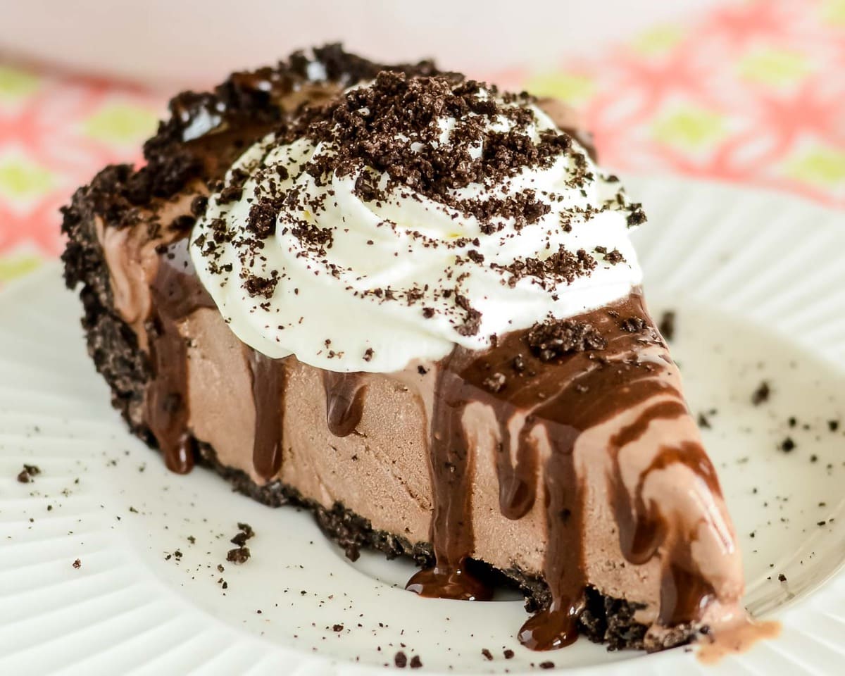 Recipe for oreo mud pie